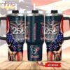 Custom Name Houston Texans 250 United States Of America 1776-2026 Tumbler 40Oz