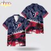 Custom Name Houston Texans Tree Leaves Hawaiian Shirt Custom Name Houston Texans Tree Leaves Hawaiian Shirt