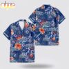 Custom Name Indianapolis Colts Logo Flowers Hawaiian Shirt Custom Name Indianapolis Colts Logo Flowers Hawaiian Shirt