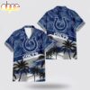 Custom Name Indianapolis Colts Tree Leaves Hawaiian Shirt Custom Name Indianapolis Colts Tree Leaves Hawaiian Shirt