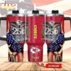 Custom Name Kansas City Chiefs 250 United States Of America 1776-2026 Tumbler 40Oz