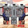 Custom Name Las Vegas Raiders 250 United States Of America 1776-2026 Tumbler 40Oz