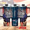 Custom Name New England Patriots 250 United States Of America 1776-2026 Tumbler 40Oz