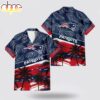 Custom Name New England Patriots Chargers Tree Leaves Hawaiian Shirt Custom Name New England Patriots Chargers Tree Leaves Hawaiian Shirt