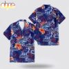 Custom Name New York Giants Logo Flowers Hawaiian Shirt Custom Name New York Giants Logo Flowers Hawaiian Shirt