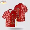 Custom Name San Francisco 49ers Flowers Pattern Hawaiian Shirt Custom Name San Francisco 49ers Flowers Pattern Hawaiian Shirt