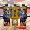 Custom NamePittsburgh Steeler 250 United States Of America 1776-2026 Tumbler 40Oz