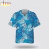 Detroit Lions Leaves Pattern Hawaiian Shirt