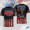 Detroit Lions NFL 250th Anniversary Of America 3D Shirt