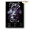 Ghost Skeletour 2026 North America Poster Canvas Ghost Skeletour 2026 North America Poster Canvas
