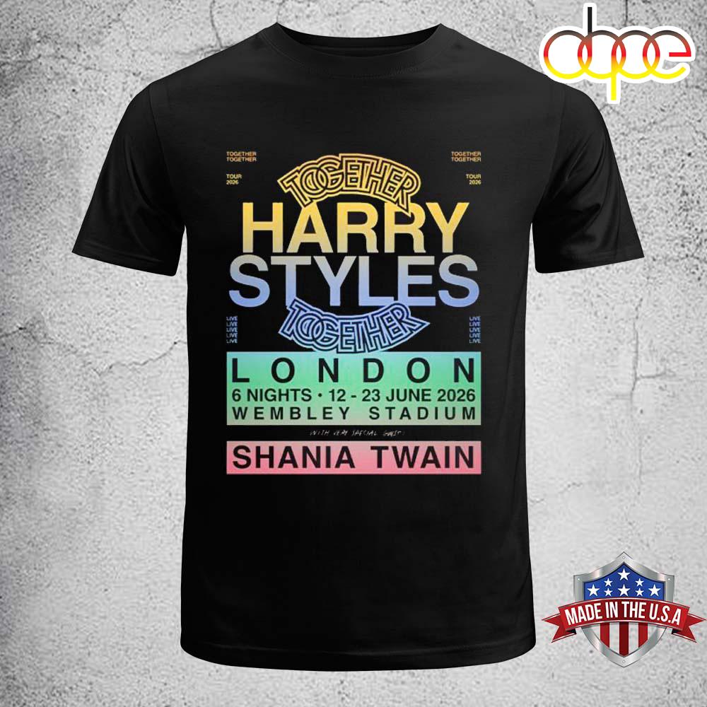 Harry Styles Together Together Tour 2026 London UK Unisex T-Shirt