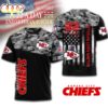 Kansas City Chiefs NFL Veteran Suicide Awareness 3D Shirt For Fans