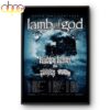 Lamb Of God announces Spring 2026 Poster Canvas Lamb Of God announces Spring 2026 Poster Canvas