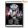 Linkin Park Be Part Of Something Tour 2026 Poster Canvas Wall Art