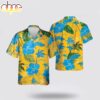 Los Angeles Chargers Hibiscus Hawaiian Shirt