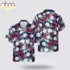 New England Patriots Hibiscus Leaves Hawaiian Shirt New England Patriots Hibiscus Leaves Hawaiian Shirt