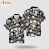 New Orleans Saints Flowers Pattern Hawaiian Shirt
