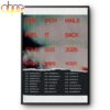 Nine Inch Nails Peel It Back Tour 2026 Poster Canvas