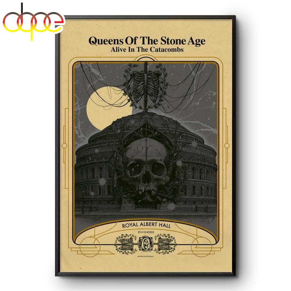 Queens of the Stone Age London UK Poster Canvas