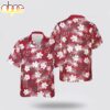 Tampa Bay Buccaneers Flowers Leaves Hawaiian Shirt