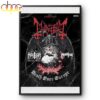 The True Mayhem Death Over Europe Tour 2026 Poster Canvas The True Mayhem Death Over Europe Tour 2026 Poster Canvas