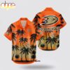 Anaheim Ducks Cocount Tree Hawaiian Shirt Anaheim Ducks Cocount Tree Hawaiian Shirt