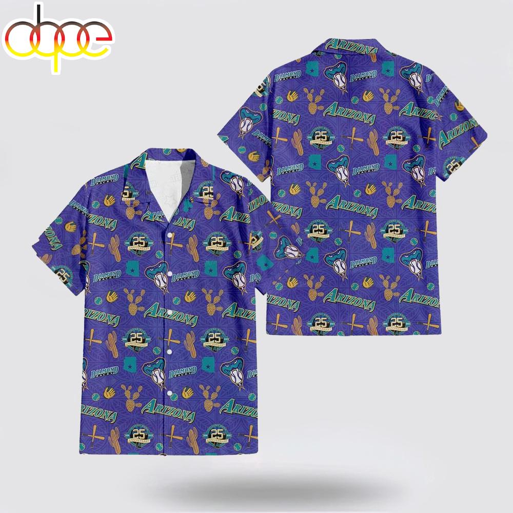 Arizona Diamond Backs Dunes Hawaiian Shirt
