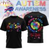 Buffalo Bills NFL Autism Awareness Teacher 3D Shirt Buffalo Bills NFL Autism Awareness Teacher 3D Shirt