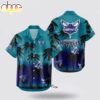 Charlotte Hornets Coconut Tree Hawaiian Shirt