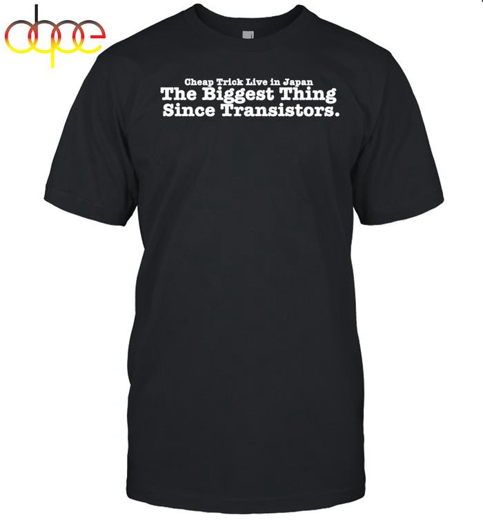 Cheap Trick Music Concert Unisex T-Shirt Cheap Trick Music Concert Unisex T-Shirt