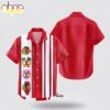 Chicago Blackhawks Classic Color Contrast Hawaiian Shirt