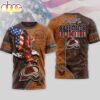 Colorado Avalanche NHL Made In America 250 Years of America 3D Shirt Colorado Avalanche NHL Made In America 250 Years of America 3D Shirt