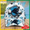 Custom Name Carolina Panthers NFL Hawaiian Pattern Classic Baseball Cap