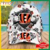 Custom Name Cincinnati Bengals NFL Hawaiian Pattern Classic Baseball Cap