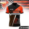 Custom Name Cleveland Browns NFL Inspired 3D Polo Shirt Custom Name Cleveland Browns NFL Inspired 3D Polo Shirt