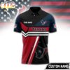 Custom Name Houston Texans NFL Inspired 3D Polo Shirt Custom Name Houston Texans NFL Inspired 3D Polo Shirt