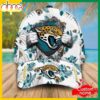 Custom Name Jacksonville Jaguars NFL Hawaiian Pattern Classic Baseball Cap Custom Name Jacksonville Jaguars NFL Hawaiian Pattern Classic Baseball Cap