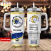 Custom Name Los Angeles Rams Champion Claw Tumbler 40Oz Handle