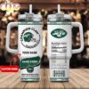 Custom Name New York Jets Champion Claw Tumbler 40Oz Handle