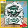 Custom Name New York Jets NFL Hawaiian Pattern Classic Baseball Cap
