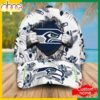 Custom Name Seattle Seahawks NFL Hawaiian Pattern Classic Baseball Cap Custom Name Seattle Seahawks NFL Hawaiian Pattern Classic Baseball Cap
