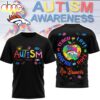 Denver Broncos NFL Autism Awareness Teacher 3D Shirt Denver Broncos NFL Autism Awareness Teacher 3D Shirt