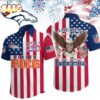 Denver Broncos NFL Liberty Eagle Patriotic Hawaiian Shirt Denver Broncos NFL Liberty Eagle Patriotic Hawaiian Shirt