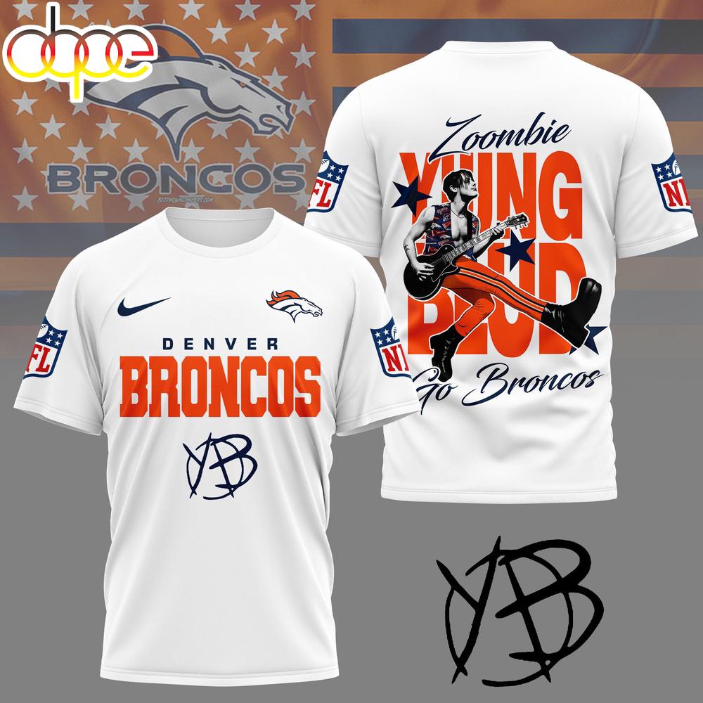 Denver Broncos NFL Yungblud Fan 3D Shirt NY For Fans