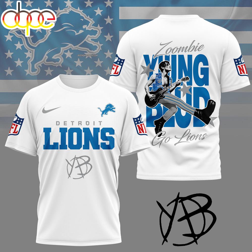 Detroit Lions NFL Yungblud Fan 3D Shirt NY For Fans