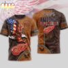Detroit Red Wings NHL Made In America 250 Years of America 3D Shirt Detroit Red Wings NHL Made In America 250 Years of America 3D Shirt