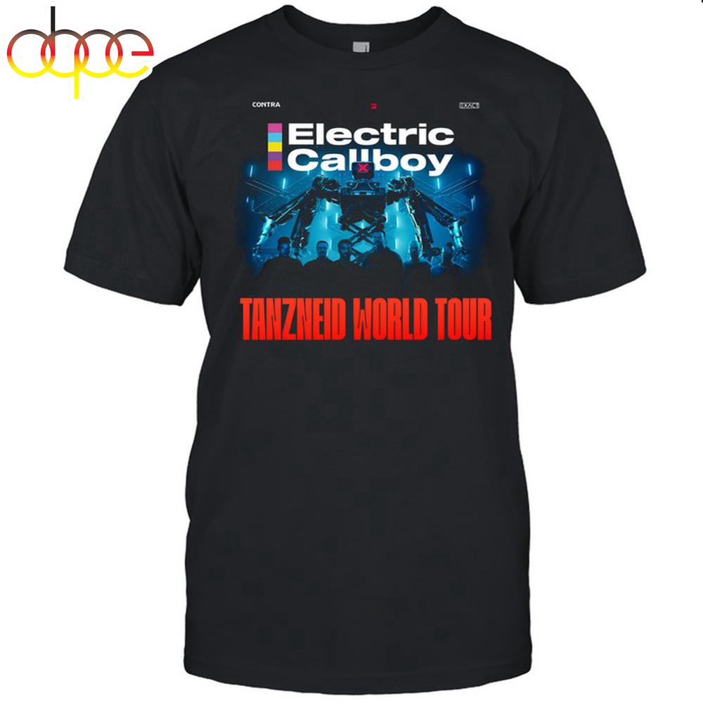 Electric Callboy Tanzneid World Tour 2025 2026 USA Canada Japan And Australia Schedule Dates Unisex T-Shirt For Fans