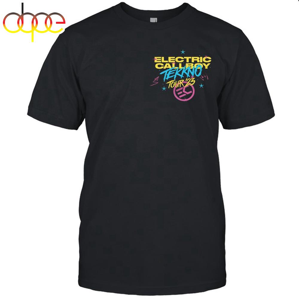 Electric Callboy Tekkno Australian Tour 23 Unisex T-Shirt For Fans