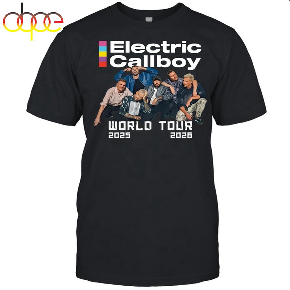 Electric Callboy World Tour 2025 2026 Unisex T-Shirt For Fans