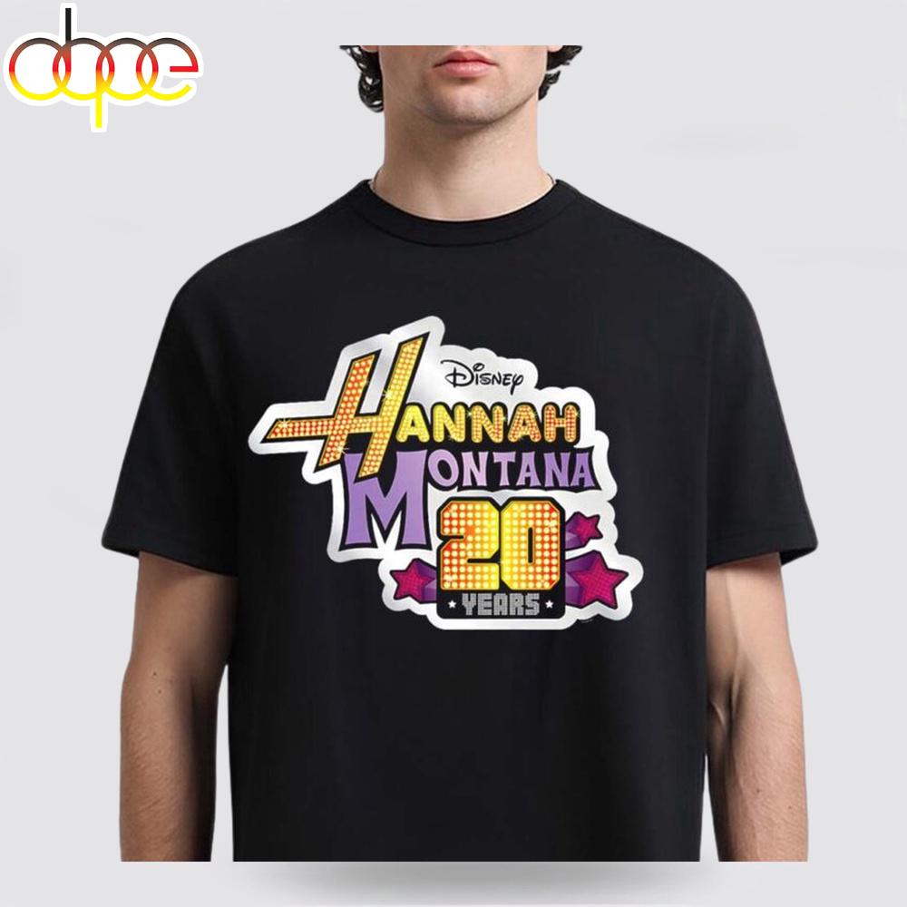 Hannah Montana 20 Years Anniversary Unisex T-Shirt